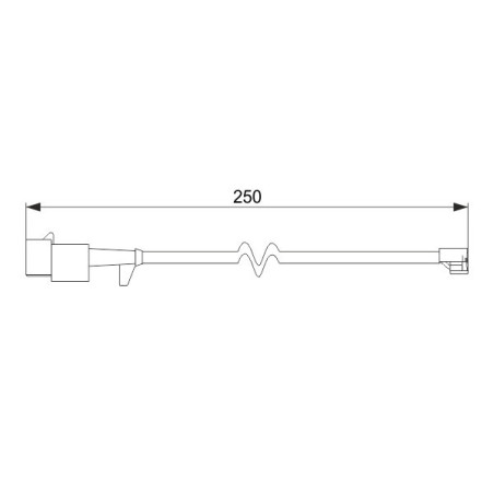 BOSCH 1 987 474 574 Brake Pad Wear Sensor for