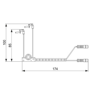 FEBI BILSTEIN 170748 Sensor desgaste pastillas freno para