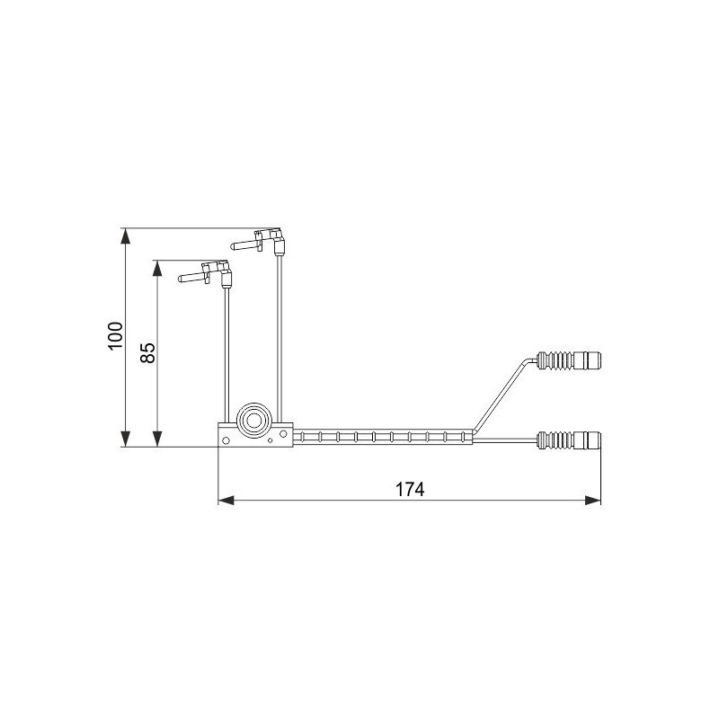 BOSCH 1 987 474 584 Brake Pad Wear Sensor for