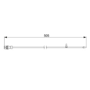 ATE 24.8190-0215.2 Bremsbelagverschleißsensor für