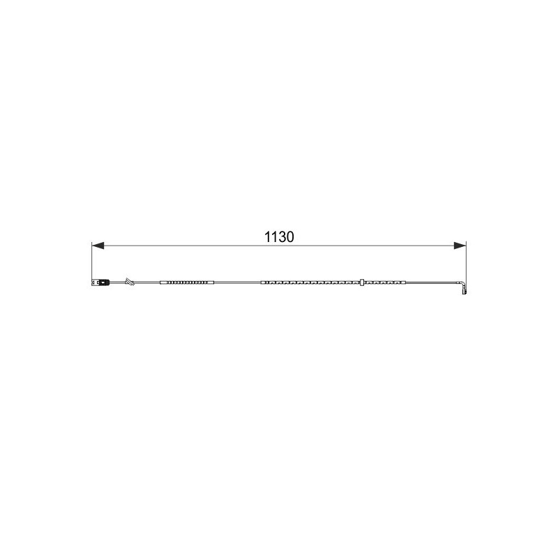 ATE 24.8190-0224.2 Sensor desgaste pastillas freno para