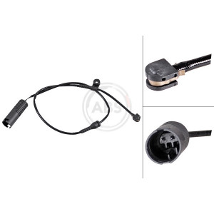 BOSCH 1 987 473 522 Snímač opotrebovania brzdových doštičiek pre