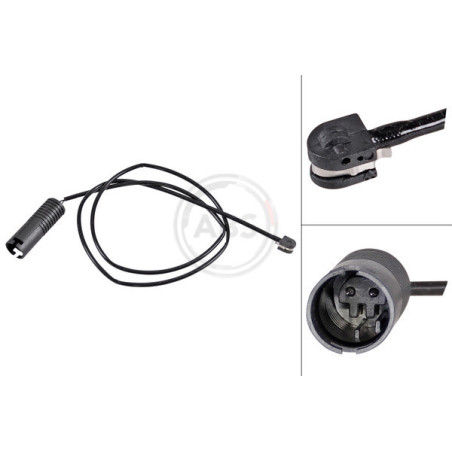 BOSCH 1 987 473 525 Sensor desgaste pastillas freno para