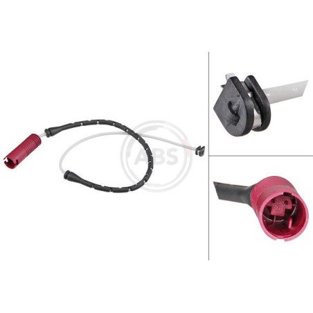 BOSCH 1 987 474 593 Sensor desgaste pastillas freno para
