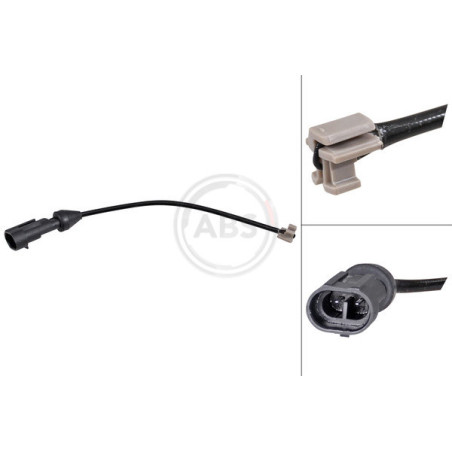 BOSCH 1 987 474 926 Sensor desgaste pastillas freno para