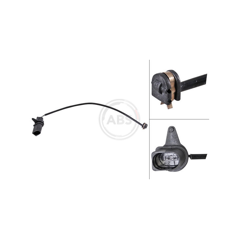 FEBI BILSTEIN 37256 Czujnik zużycia klocków hamulcowych dla