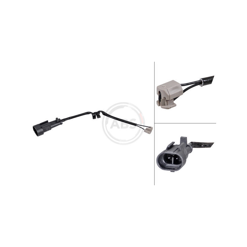 A.B.S. 39577 Sensor desgaste pastillas freno para