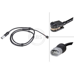 A.B.S. 39612 Sensor desgaste pastillas freno para