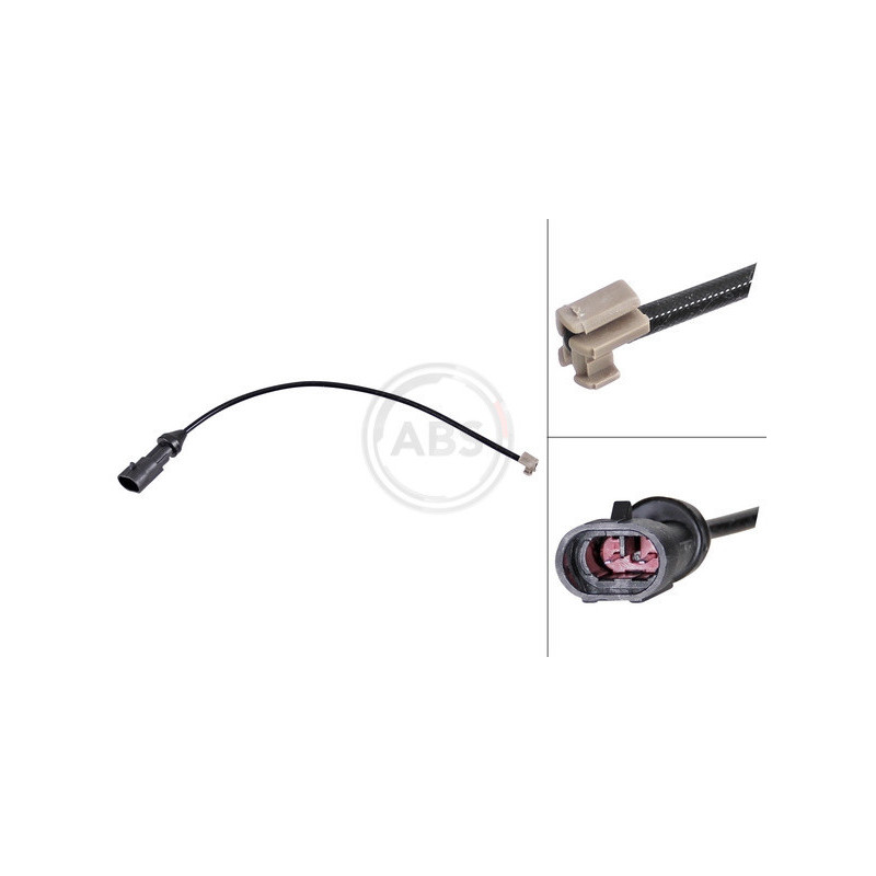 A.B.S. 39628 Sensor desgaste pastillas freno para