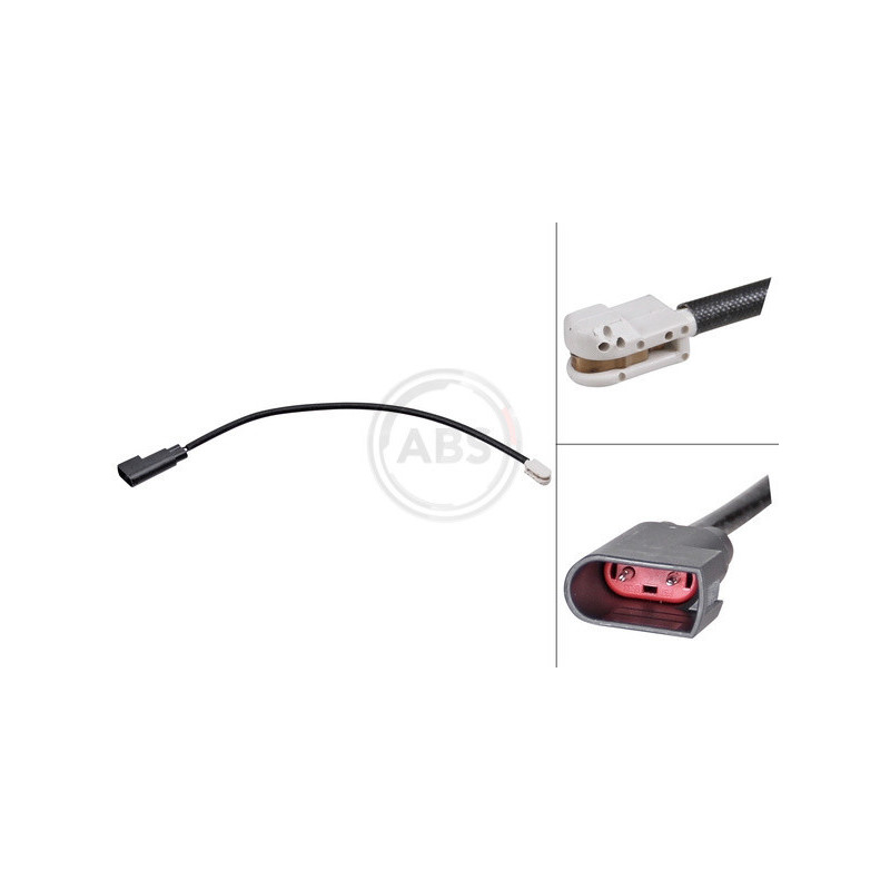 A.B.S. 39649 Sensor desgaste pastillas freno para