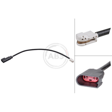 A.B.S. 39649 Sensor desgaste pastillas freno para