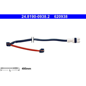 ATE 24.8190-0938.2 Brake Pad Wear Sensor for Porsche 911