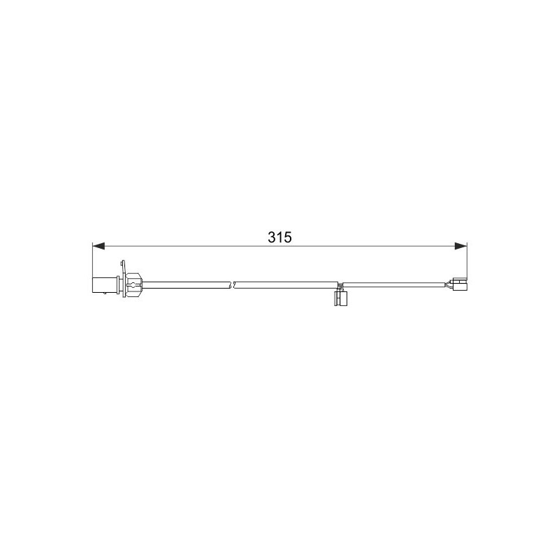 A.B.S. 39682 Sensore usura pastiglie freni per