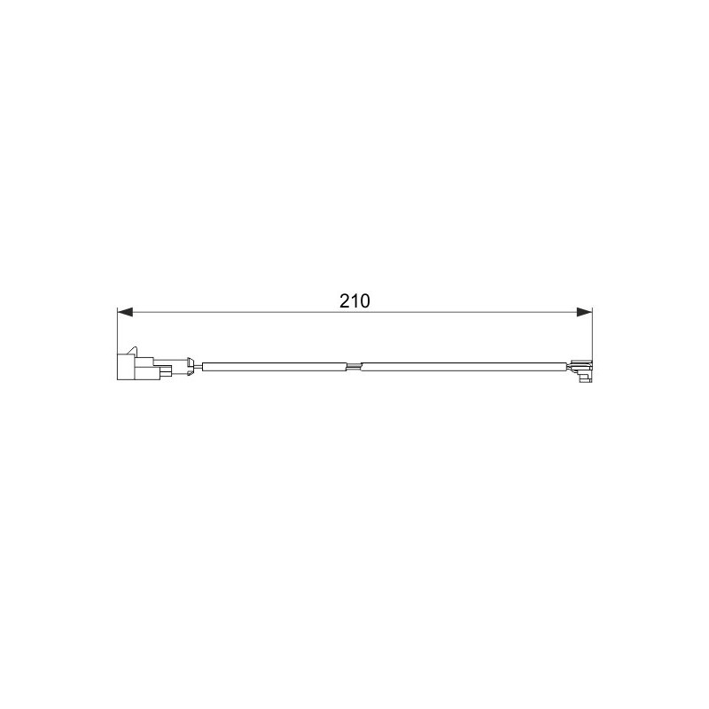 BOSCH 1 987 474 520 Brake Pad Wear Sensor for