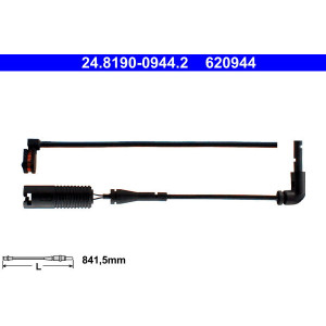 ATE 24.8190-0944.2 Sensor desgaste pastillas freno para