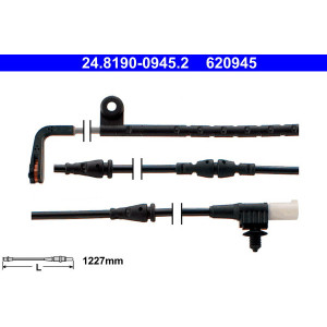 ATE 24.8190-0945.2 Brake Pad Wear Sensor Front for