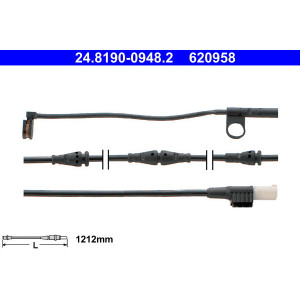 ATE 24.8190-0948.2 Sensor desgaste pastillas freno para