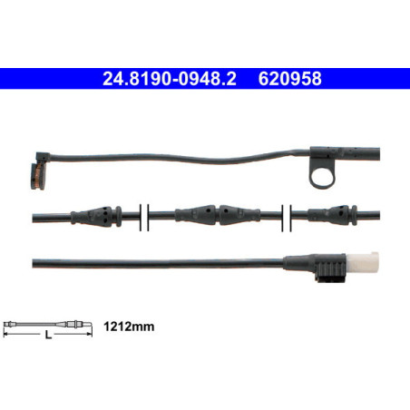 ATE 24.8190-0948.2 Bremsbelagverschleißsensor für