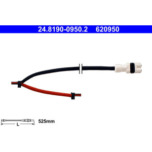 ATE 24.8190-0950.2 Sensor desgaste pastillas freno para Porsche 911