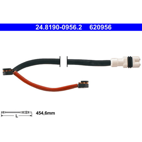 ATE 24.8190-0956.2 Brake Pad Wear Sensor for Porsche 911 Cayman