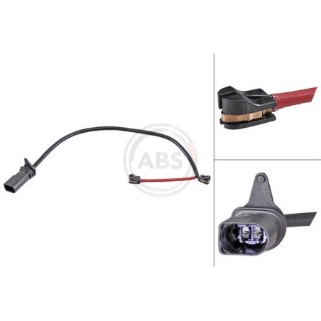 A.B.S. 39775 Sensor desgaste pastillas freno para