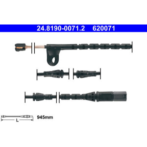 ATE 24.8190-0071.2 Sensore usura pastiglie freni per BMW X6 X5