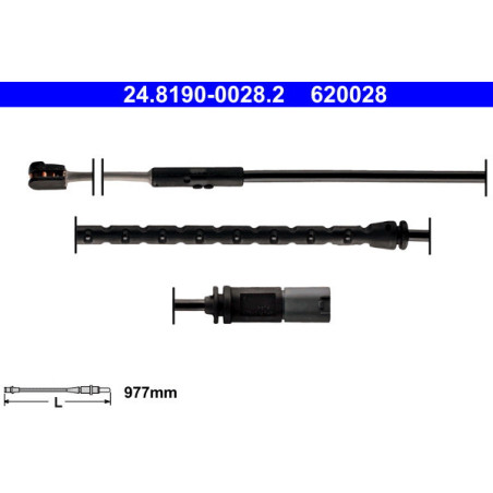ATE 24.8190-0028.2 Brake Pad Wear Sensor for BMW X5 X6