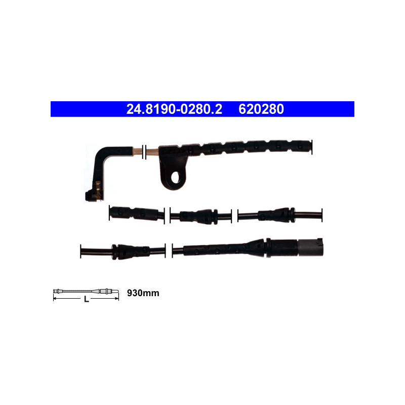 ATE 24.8190-0280.2 Bremsbelagverschleißsensor für BMW X6