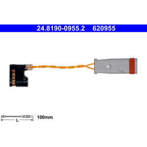 ATE 24.8190-0955.2 Sensor desgaste pastillas freno para Mercedes E