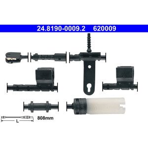 ATE 24.8190-0009.2 Snímač opotrebovania brzdových doštičiek pre Coupe Roadster Convertible Hatchback