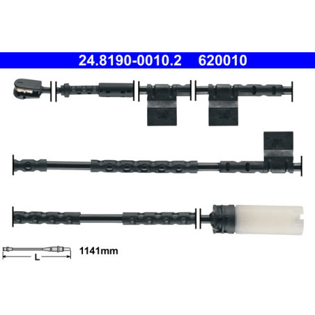 ATE 24.8190-0010.2 Czujnik zużycia klocków hamulcowych dla Hatchback Clubman Convertible Coupe