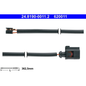 ATE 24.8190-0011.2 Témoin d'usure de plaquette de frein pour Audi Q7