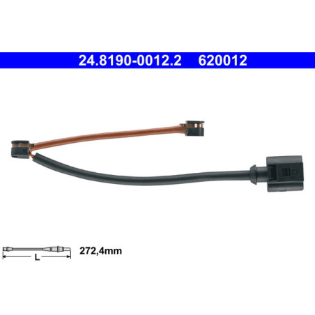 ATE 24.8190-0012.2 Brake Pad Wear Sensor for Audi Q7