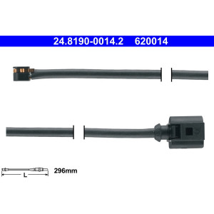 ATE 24.8190-0014.2 Sensor desgaste pastillas freno para Cayenne Panamera Touareg