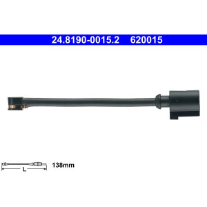 ATE 24.8190-0015.2 Brake Pad Wear Sensor for Cayenne Panamera Touareg