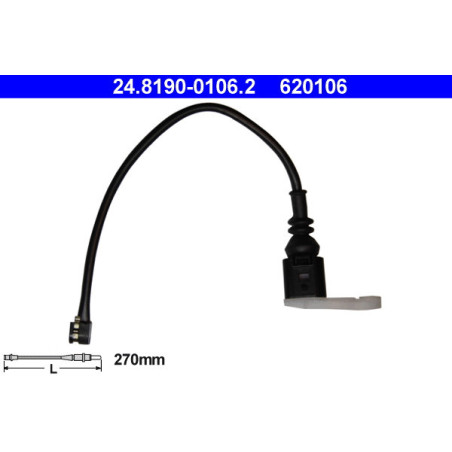 ATE 24.8190-0106.2 Sensor desgaste pastillas freno para 911 TT Golf