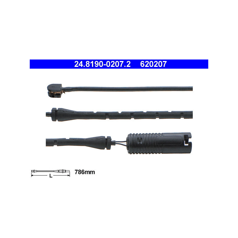 ATE 24.8190-0207.2 Sensor desgaste pastillas freno para BMW 3 Z3