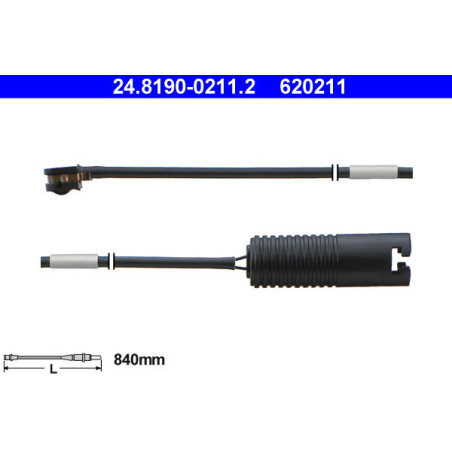 ATE 24.8190-0211.2 Brake Pad Wear Sensor for BMW Z3 3