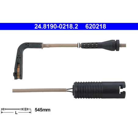 ATE 24.8190-0218.2 Sensor desgaste pastillas freno para BMW 5 Z8