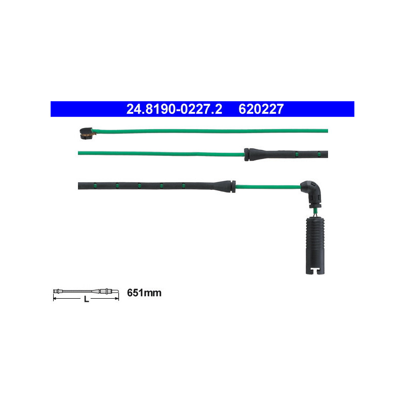 ATE 24.8190-0227.2 Bremsbelagverschleißsensor für BMW 3