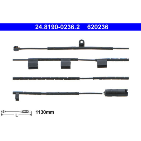 ATE 24.8190-0236.2 Sensore usura pastiglie freni per MINI Hatchback Convertible