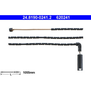 ATE 24.8190-0241.2 Sensor desgaste pastillas freno para BMW X3