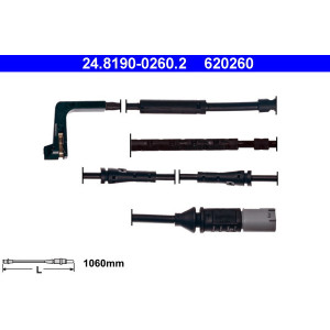 ATE 24.8190-0260.2 Sensore usura pastiglie freni per BMW 7 5