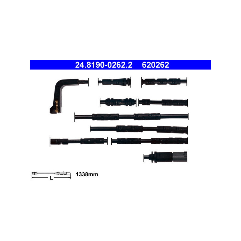 ATE 24.8190-0262.2 Sensore usura pastiglie freni per BMW Z4