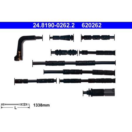 ATE 24.8190-0262.2 Brake Pad Wear Sensor for BMW Z4