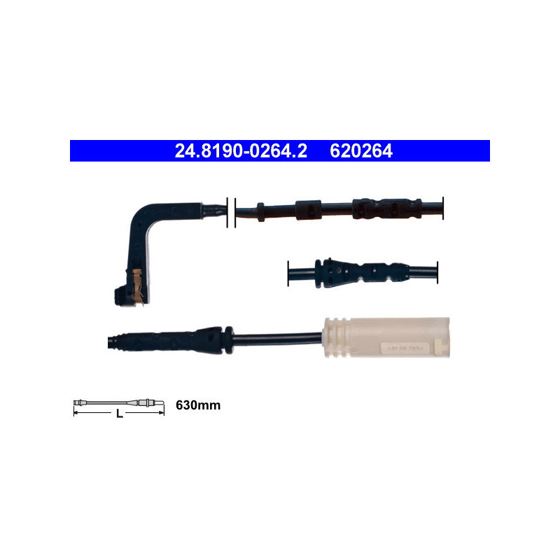 ATE 24.8190-0264.2 Bremsbelagverschleißsensor Vorne für BMW 3 1