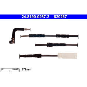 ATE 24.8190-0267.2 Snímač opotrebovania brzdových doštičiek pre BMW 3 1