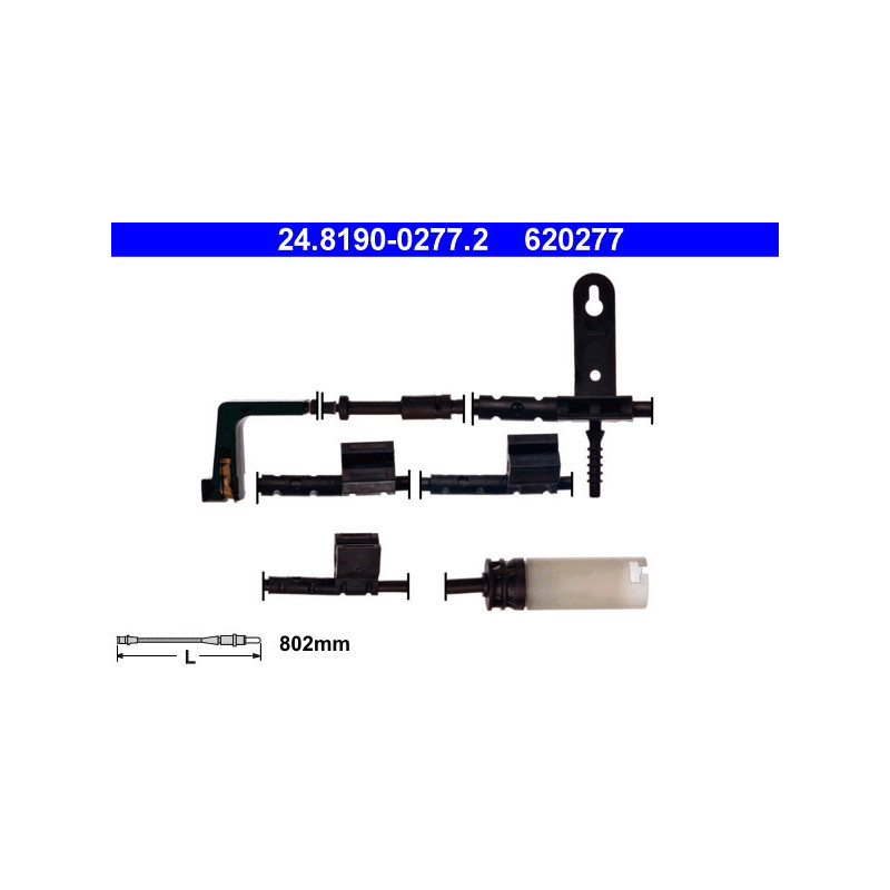 ATE 24.8190-0277.2 Snímač opotřebení brzdových destiček pro Hatchback Clubman Convertible