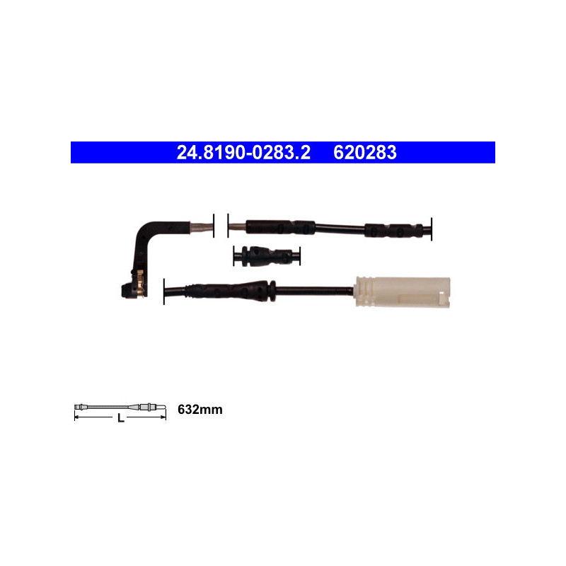 ATE 24.8190-0283.2 Sensore usura pastiglie freni per BMW X1