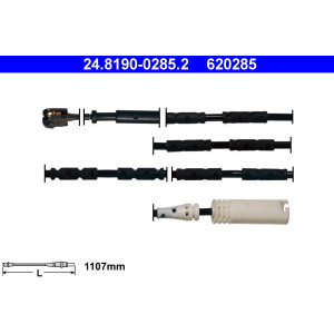 ATE 24.8190-0285.2 Sensor desgaste pastillas freno para BMW 3 1